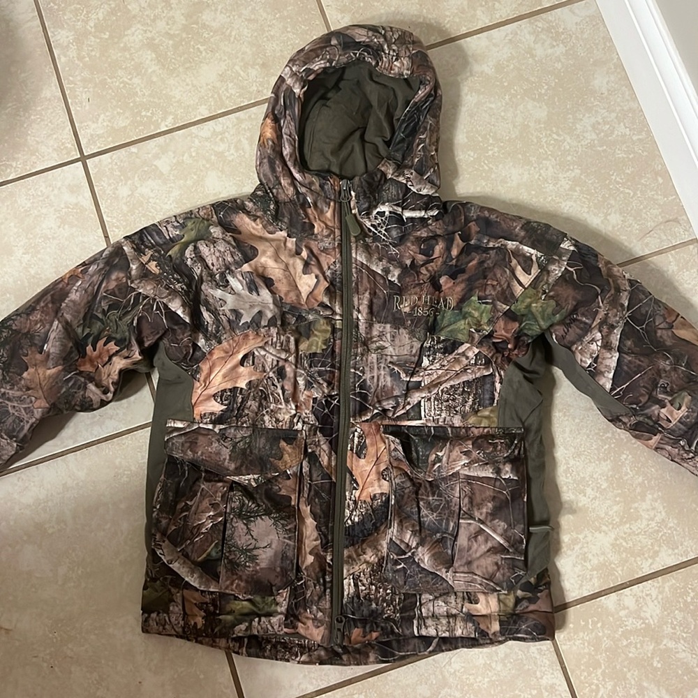 Cabellas RedHead Camo Youth Jacket